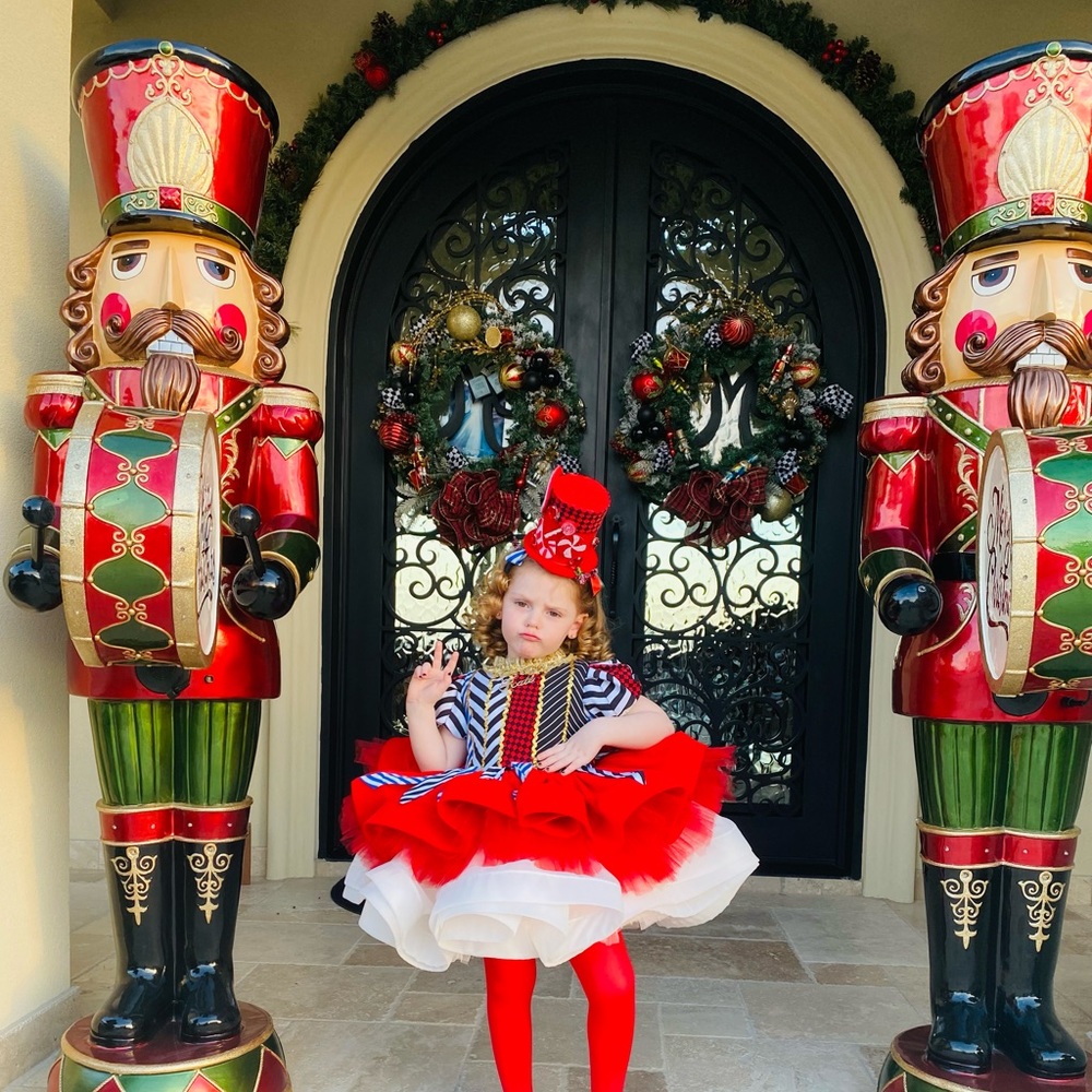 custom christmas dress in hat will ship tomorrow